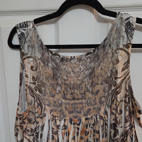 Apt. 9 Sleeveless Dress with Neutral Tones - Picture 5 of 5
